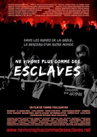 Ne vivons plus comme des esclaves