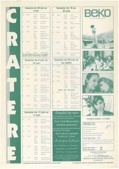 Programme 13 du 28 mai au 1 juillet 1997