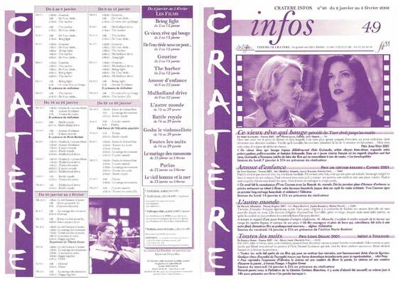 Programme 49 du 2 janvier au 5 février 2002