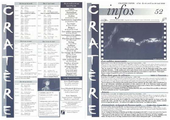 Programme 52 du 24 avril au 28 mai 2002