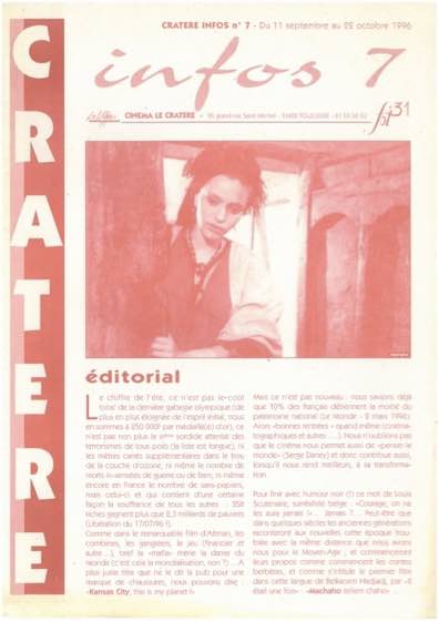 Programme 7 du 11 septembre au 22 octobre 1996