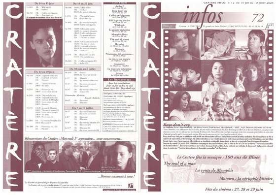 Programme 72 du 14 juin au 10 juillet 2004