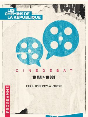 Affiche du film Les Chemins de la République : L’exil, d’un pays à l’autre