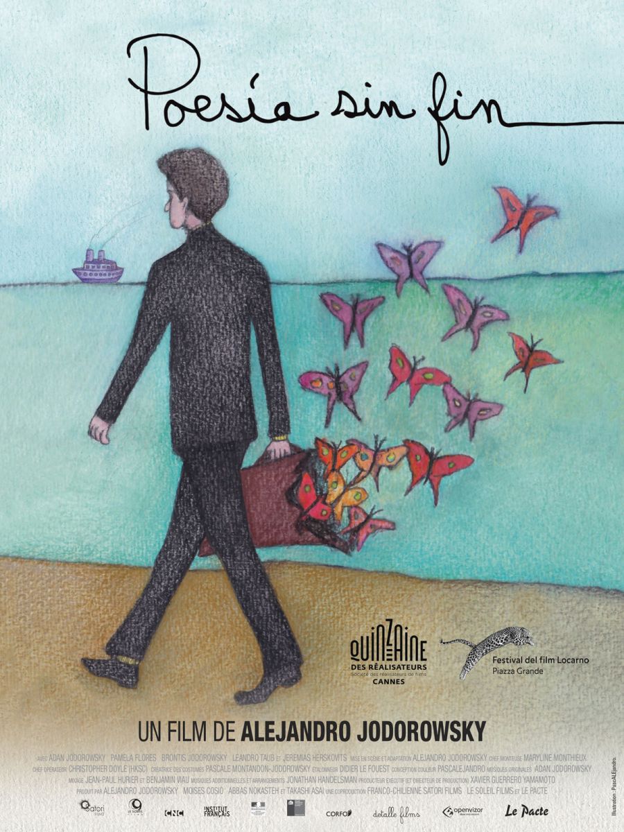 L’affiche du film Poesía Sin Fin