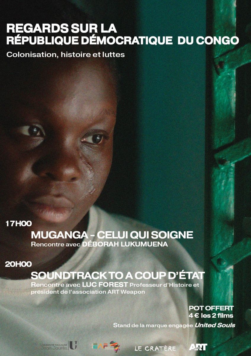 L’affiche de Regards sur la RDC : colonisation, histoire et luttes