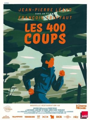 Affiche du film Les 400 coups