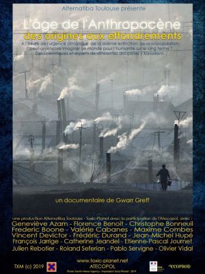 Affiche du film L'age de l'Anthropocène, des origines aux effondrements