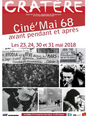 Affiche du film Ciné'Mai 68 - avant pendant et après