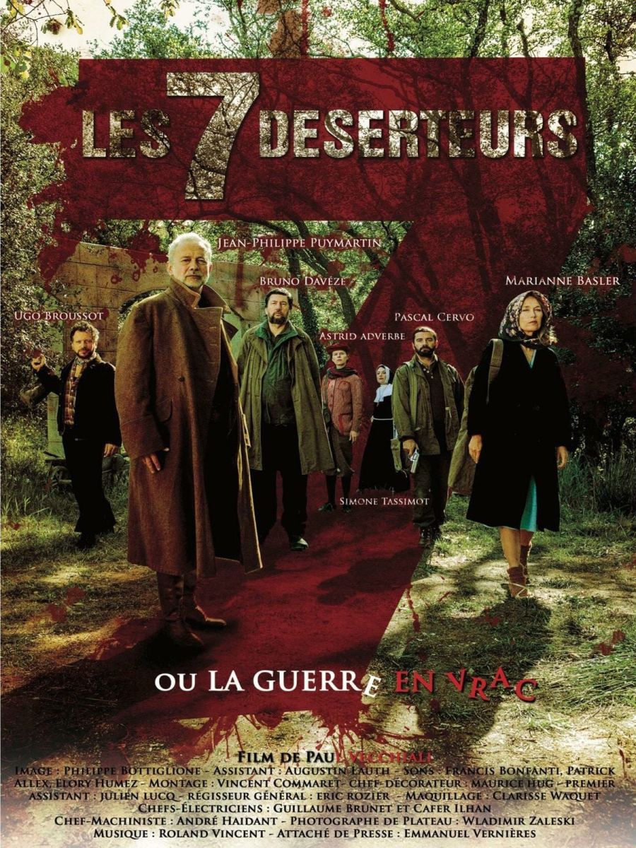 L’affiche du film Les Sept Déserteurs