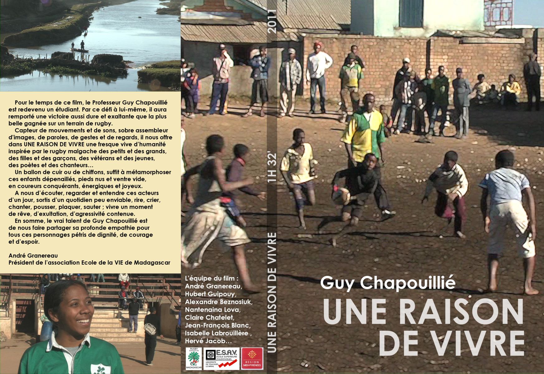 L’affiche du film Une raison de vivre