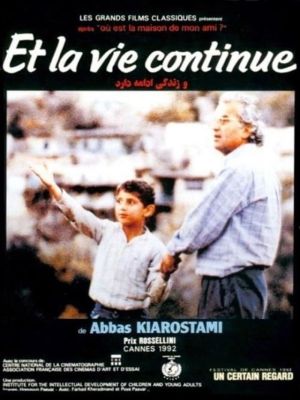 Affiche du film Et la vie continue
