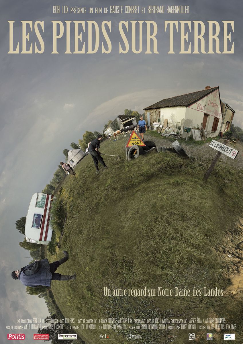 L’affiche du film Les Pieds sur terre