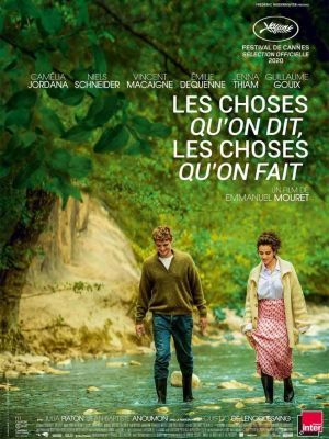 Affiche du film Les Choses qu’on dit, les choses qu’on fait