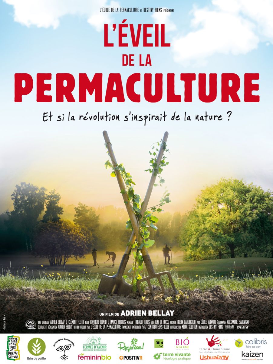 L’affiche du film L'éveil de la permaculture