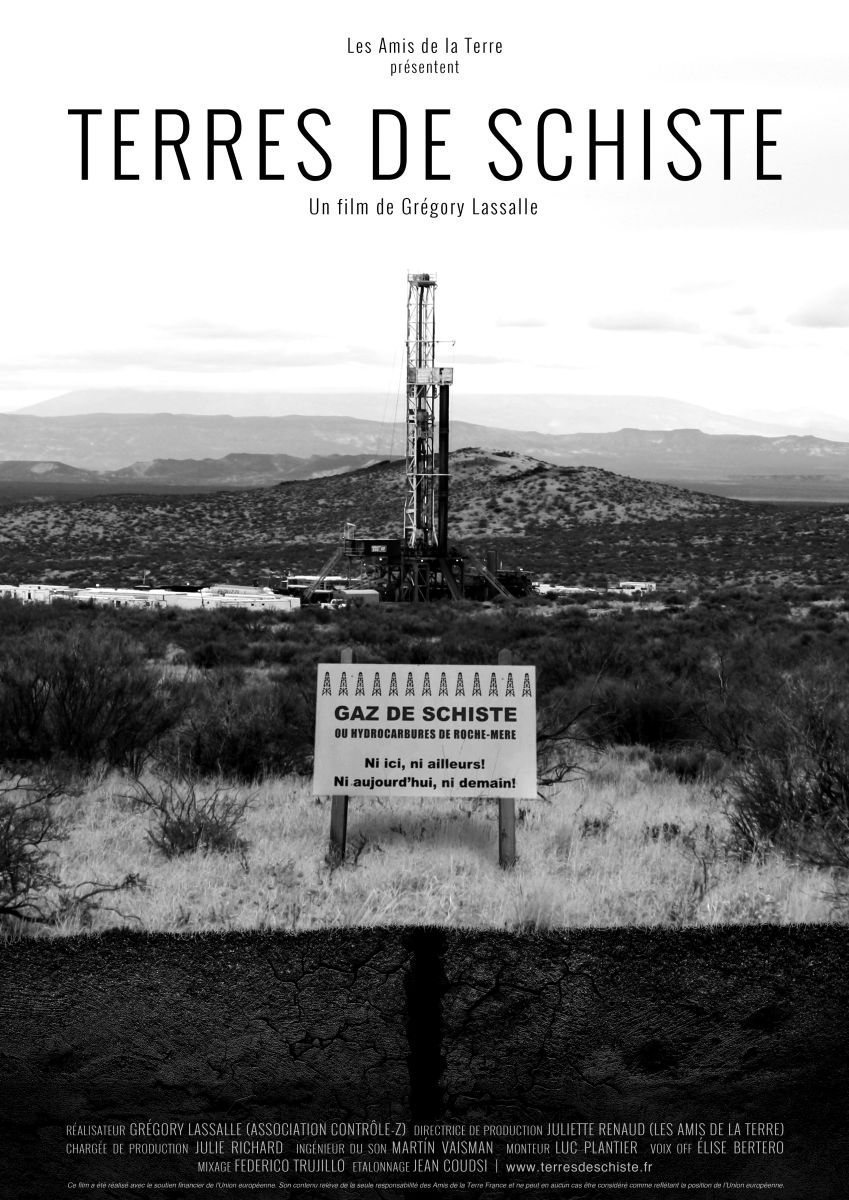 L’affiche du film Terres de schiste