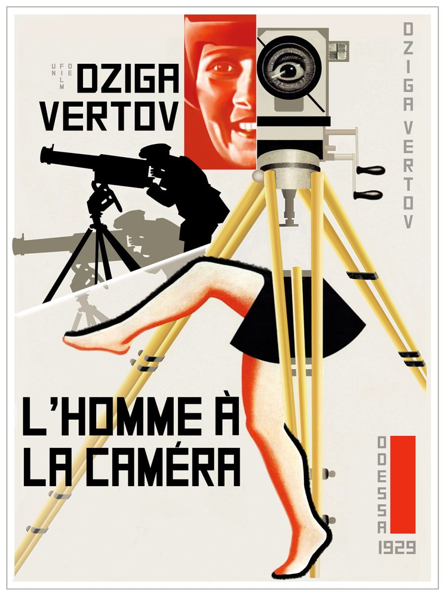 L’affiche du film L'homme à la caméra