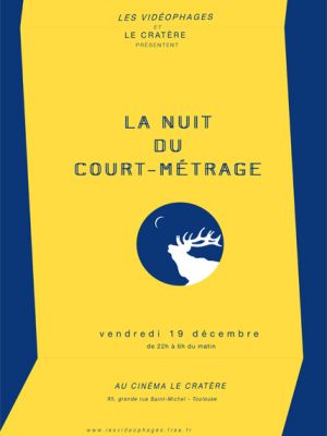 Affiche du film Les Vidéophages et Le Cratère présentent : La Nuit du Court-Métrage