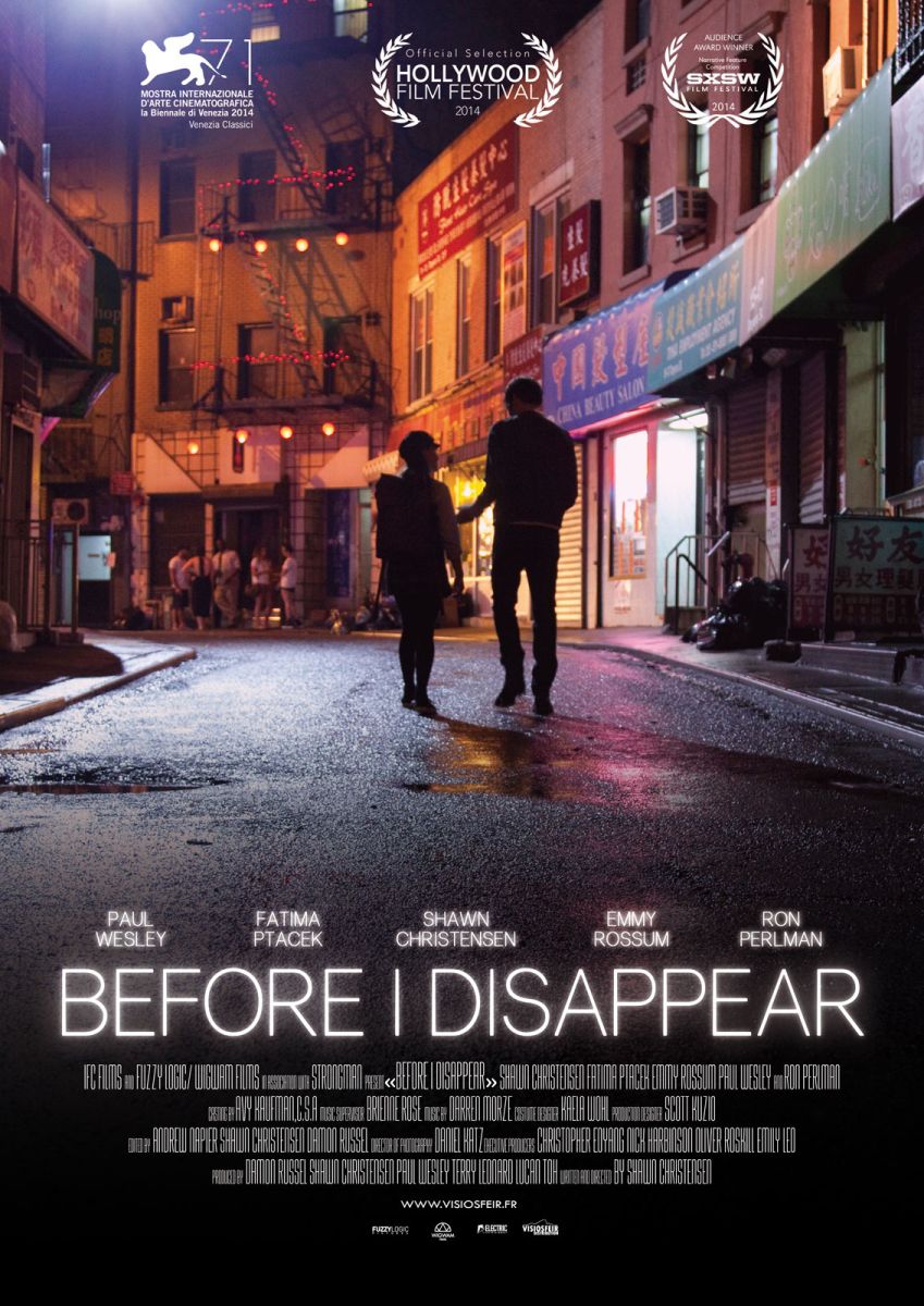 L’affiche du film Before I Disappear