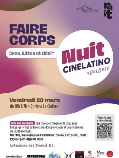 Nuit Cinélatino 2026 : FAIRE CORPS : LUTTE, SEXE, DÉSIR