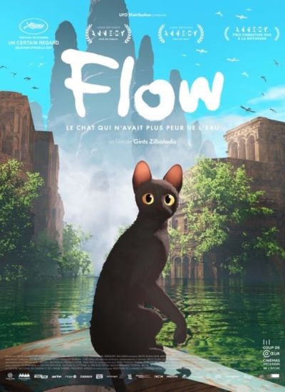 Flow, le chat qui n'avait plus peur de l'eau