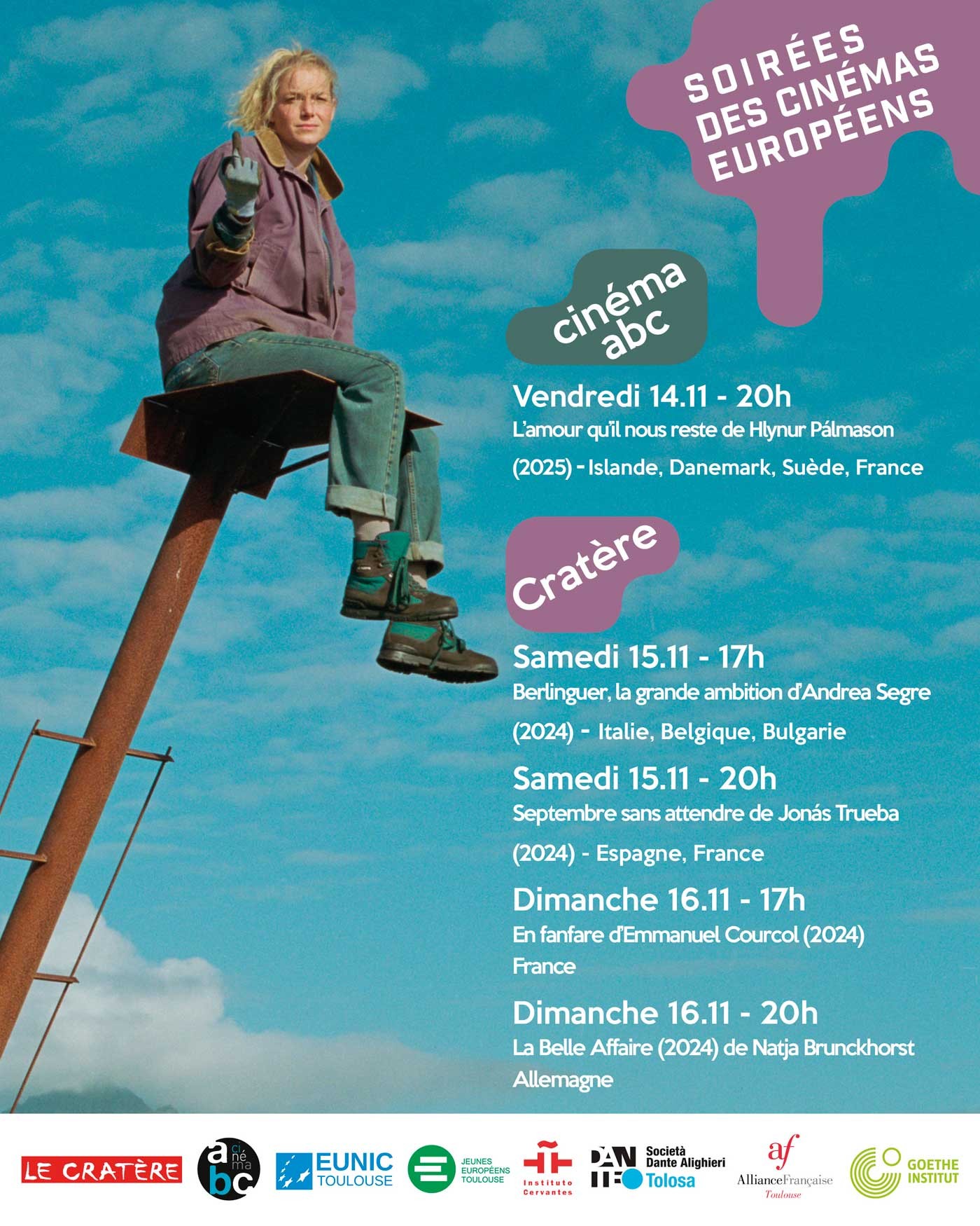 Soirées des cinémas européens 2025